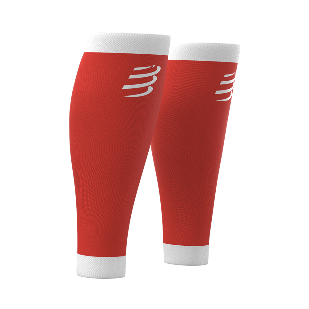 Image Compressport Manchons de mollet R1 ROUGE T2